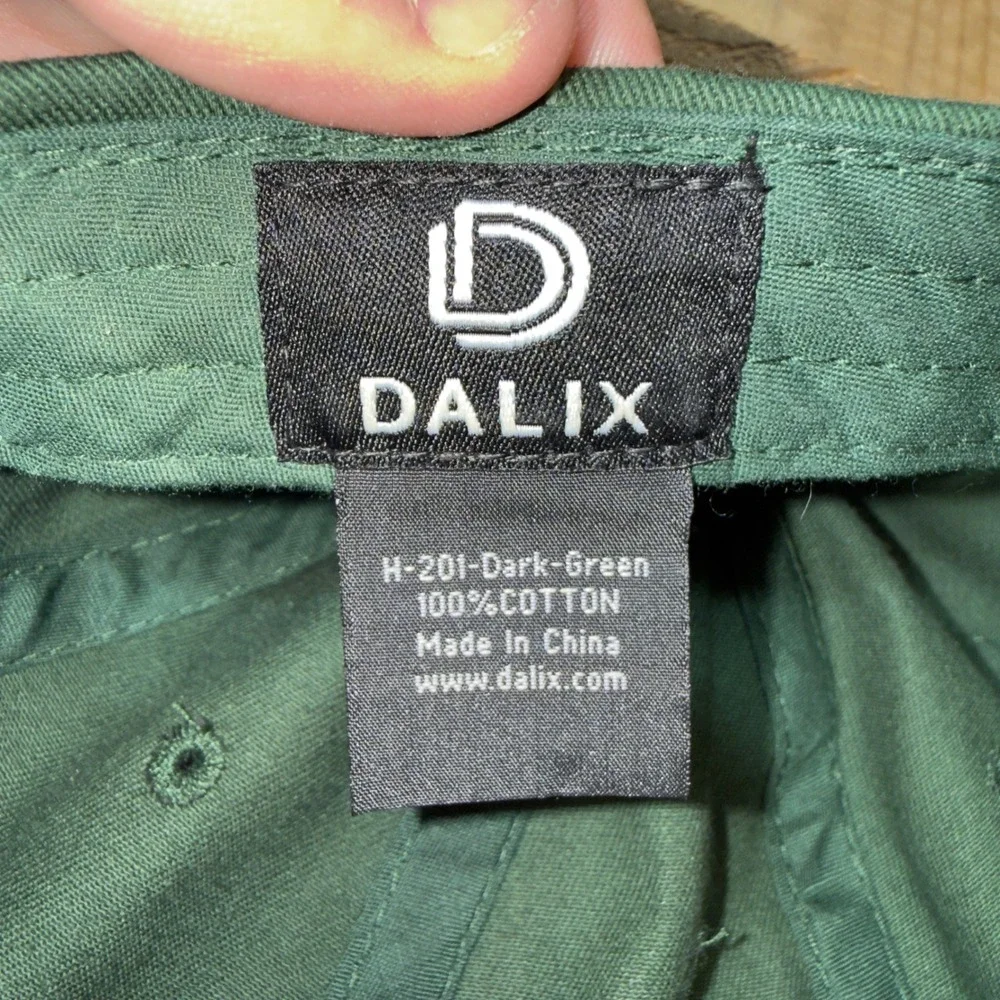 DALIX Four Leaf Clover Baseball Cap‎ Mens OSFM Green Excellent Embroidered Hat